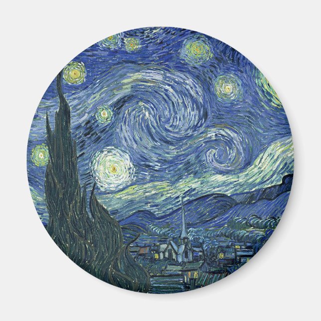 Imã Starry Night (Frente)