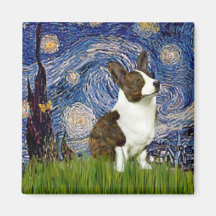 Imã Starry Night - Cardigan Welsh Corgi