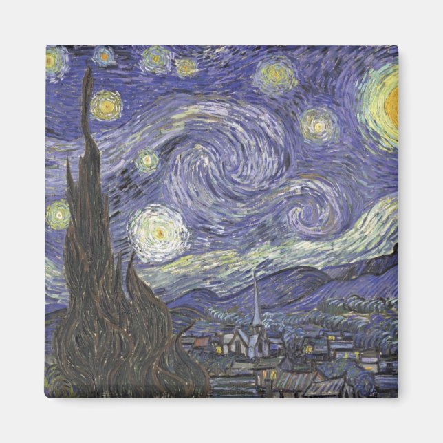 Imã Starry Night Magnet (Frente)