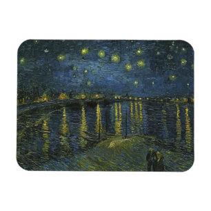 Ímã Starry Night no Rhone, Vincent van Gogh