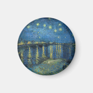 Imã Starry Night Over the Rhone (1888) Vincent van Gog