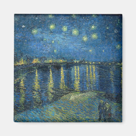 Imã Starry Night Over the River Rhone (por van Gogh)