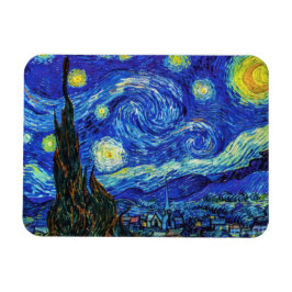 Ímã Starry Night por Van Gogh,