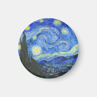 Imã Starry Night por Vincent van Gogh
