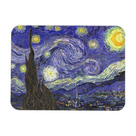 Ímã Starry Night por Vincent van Gogh