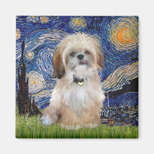 Imã Starry Night - Shih Tzu (P)