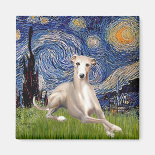 Imã Starry Night - Whippet #2
