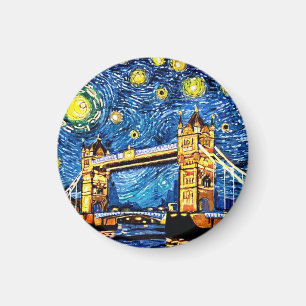 Imã Starry Starry Night London Inglaterra