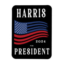 Stars and Stripes Kamala Harris para o Presidente