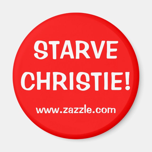 IMÃ STARVE CHRISTIE (Frente)