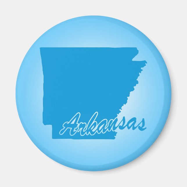 Imã State Arkansas Magnet (Frente)