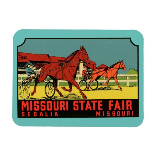 Ímã State Fair Sedalia Missouri (Horizontal)