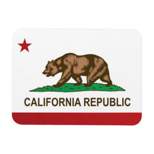 Ímã State Flag of California, EUA