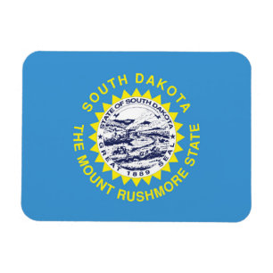 Ímã State Flag of South Dakota, EUA