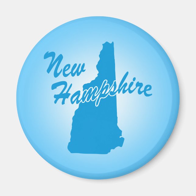 Imã State New Hampshire Magnet (Frente)
