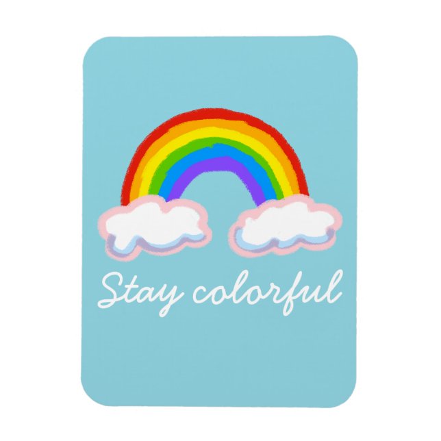 Ímã Stay colorful (Vertical)