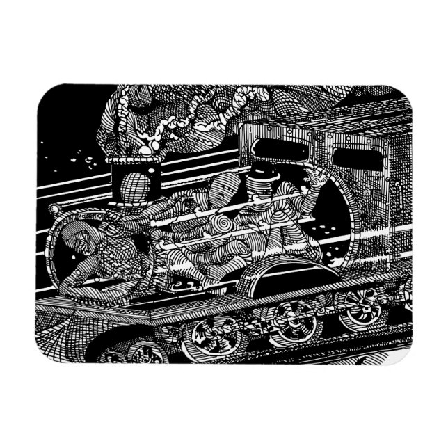 ÍMÃ STEAM TRAIN (Horizontal)