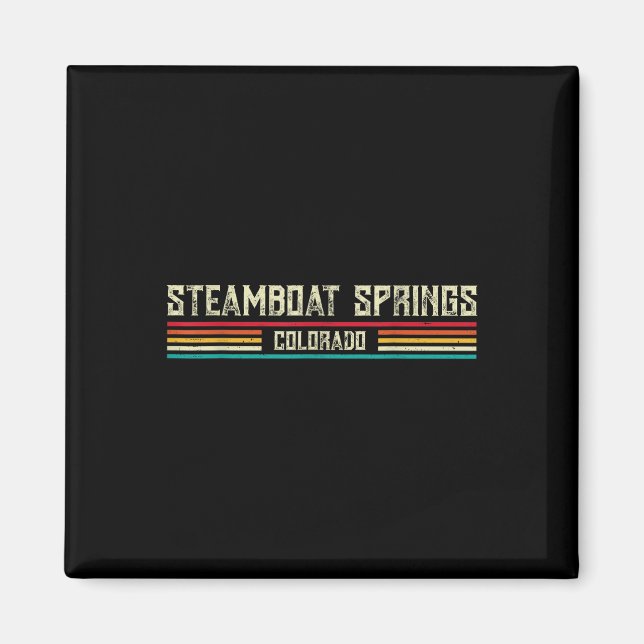 Imã Steamboat Springs Colorado  (Frente)