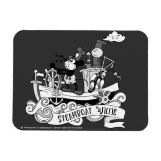 Ímã Steamboat Willie Retrô