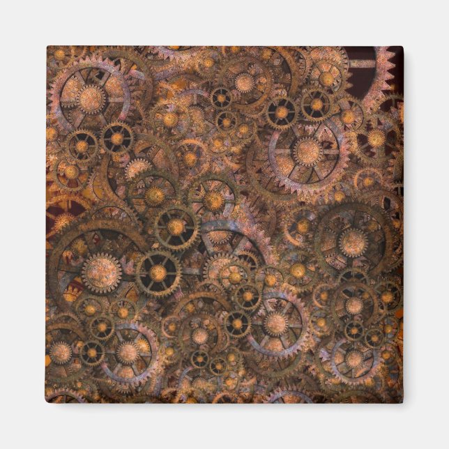 Imã Steampunk (Frente)