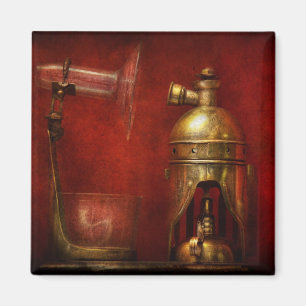 Imã Steampunk - a tocha