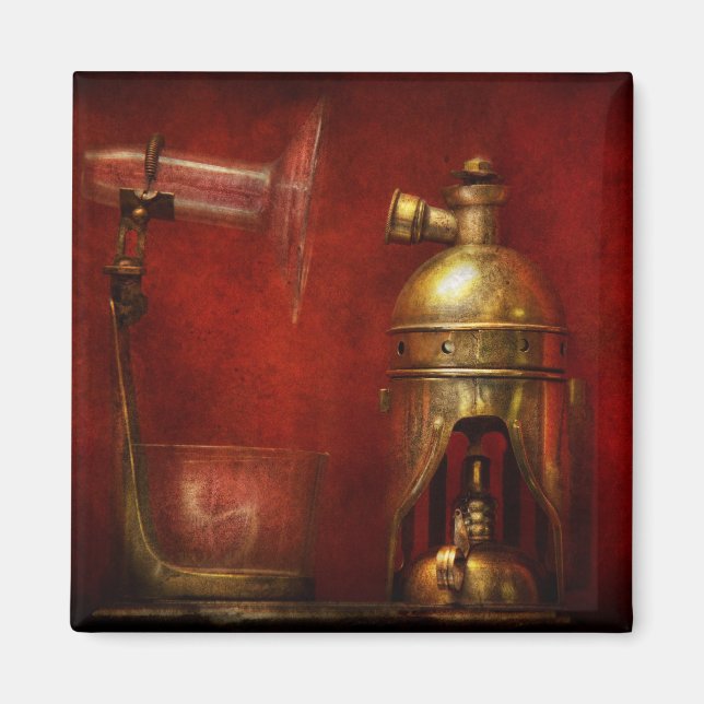 Imã Steampunk - A Tocha (Frente)