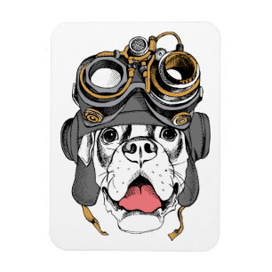 Ímã Steampunk Boxer