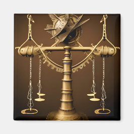 Imã Steampunk Libra