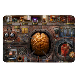 Ímã Steampunk - Sobrecarga de informação