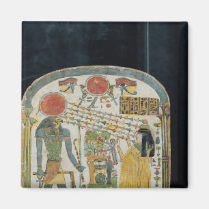 Imã Stele da senhora Taperet antes de Re-Horakhty