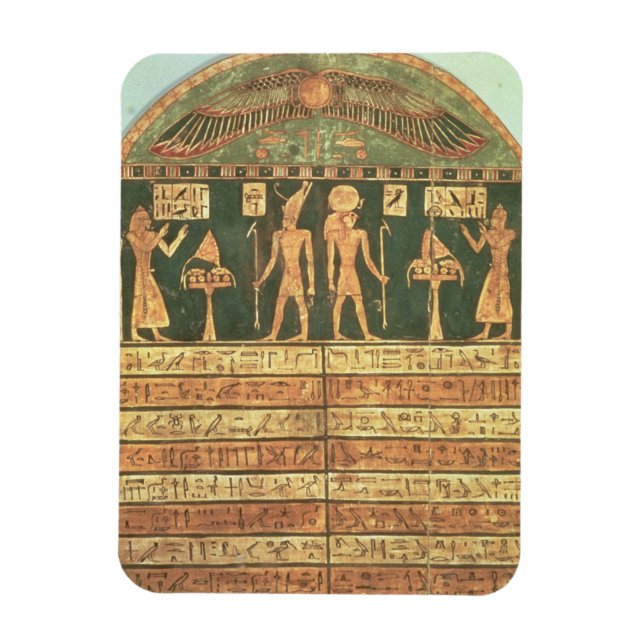 Ímã Stele of Horsiese, tardio (madeira pintada) (Vertical)