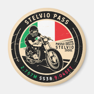 Imã Stelvio Pass   Passo Dello Stelvio   Motociclos