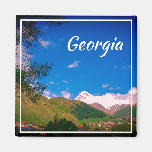 Imã Stepantsminda Kazbegi Georgia Gergeti Caucuses (Frente)