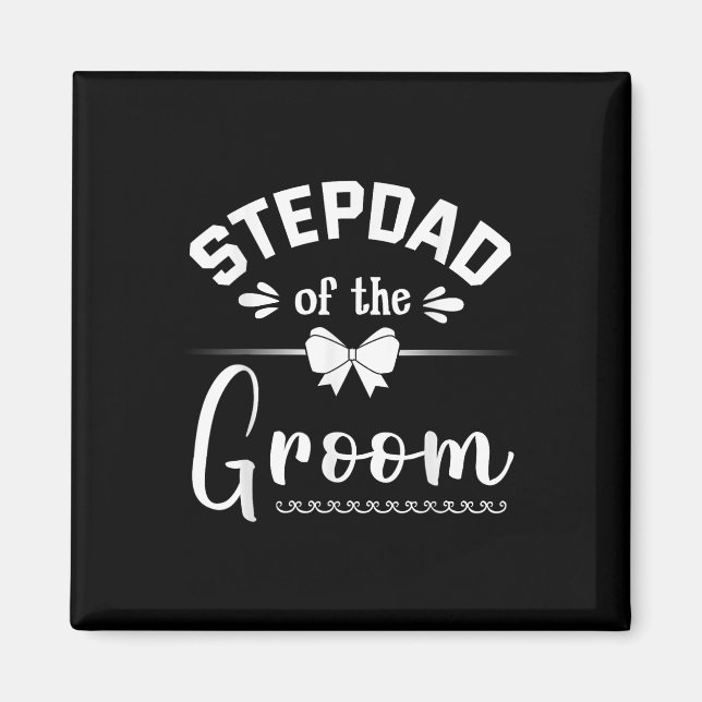 Imã Stepdad Da Noiva Feliz Casado De Casamento Feliz (Frente)