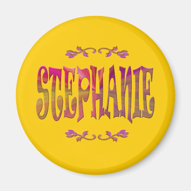 Imã Stephanie Magnet (Frente)