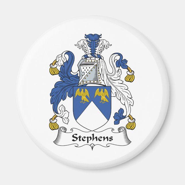 Imã Stephens Family Crest (Frente)