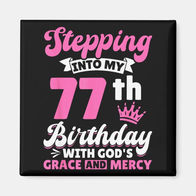 Imã Stepng Into My 77th Birthday With Gods Grace And M (Frente)