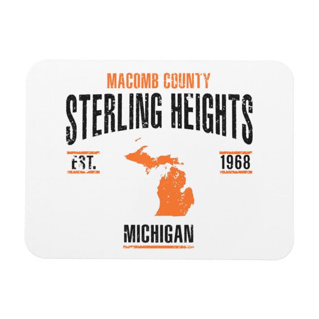 Ímã Sterling Heights (Horizontal)