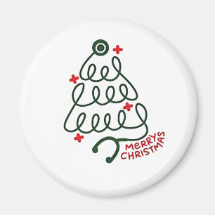 Imã Stethoscope Árvore de Natal Luzes Enfermando Esfre