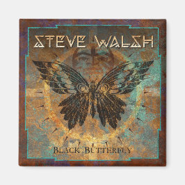 Imã Steve Walsh Black Butterfly Magnet