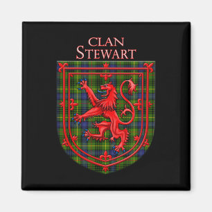 Imã Stewart Hunting Tartan Xadrez Escocesa