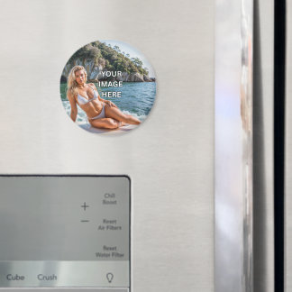 Imã STICK! 🧲 Custom Magnets – Add Image or Text 