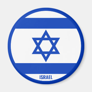 Imã "Stick It" Encantador Magnet Patriótico de Israel