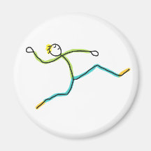 Stickman de Salto em Distância