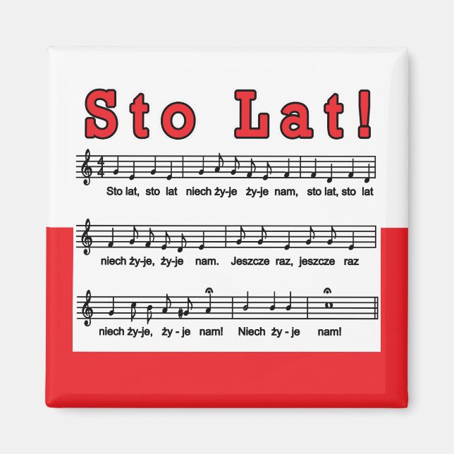 Imã Sto Lat! Música (Frente)