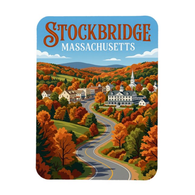 Ímã Stockbridge EUA (Vertical)