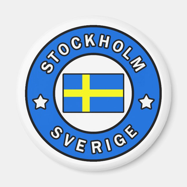 Imã Stockholm Sverige (Frente)