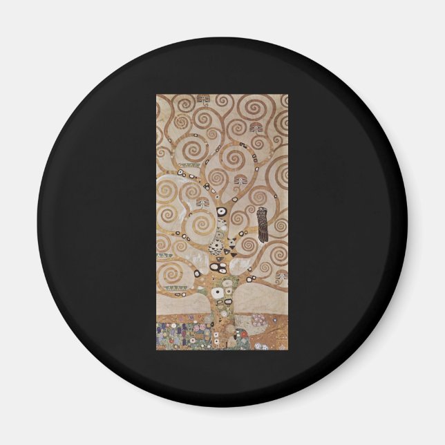 Imã Stoclet Fries Tree Of Life (Frente)