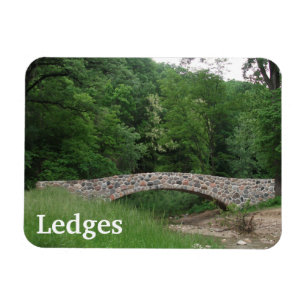 Ímã Stone Bridge, Ledges State Park, Iowa