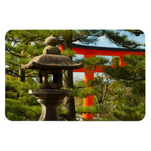 Ímã Stone Lantern e Torii Gate